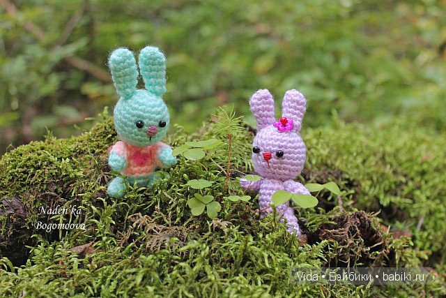 Зайчики. Авторские игрушки своими руками Наденьки Богомоловой (фото 2)