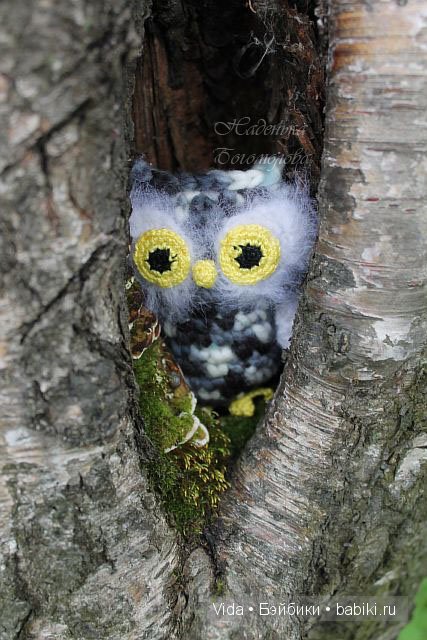 Совушка-сова. Авторская игрушка своими руками Наденьки Богомоловой (фото 4)