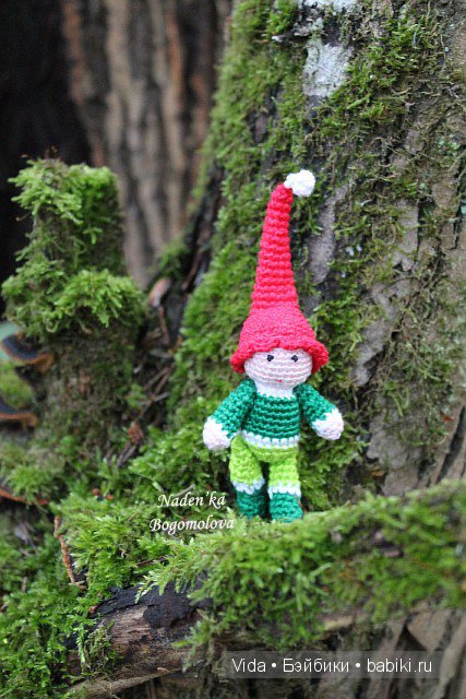 Куколка Ляля и гномик Вася. Авторские игрушки своими руками Наденьки Богомоловой (фото 3)