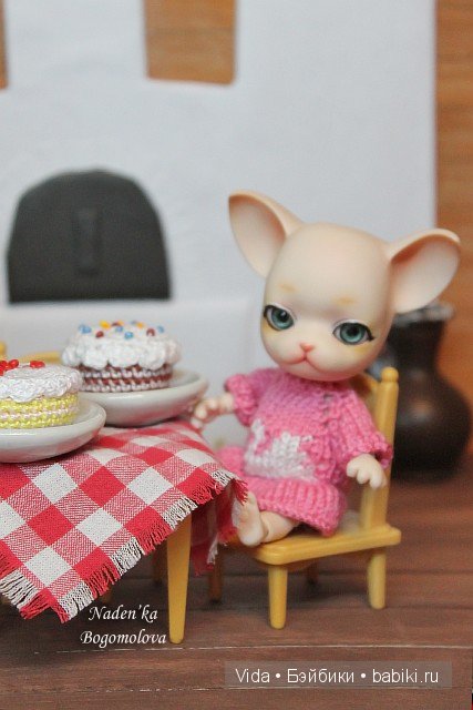 История о том, как Миу и Марси пекли тортики. Hujoo baby и Pang Ju