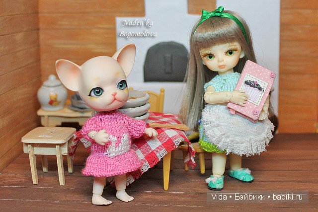 История о том, как Миу и Марси пекли тортики. Hujoo baby и Pang Ju (фото 2)