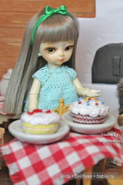 История о том, как Миу и Марси пекли тортики. Hujoo baby и Pang Ju