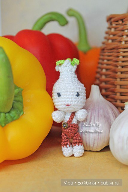 Чеснокио. Авторская игрушка своими руками Наденьки Богомоловой (фото 8)