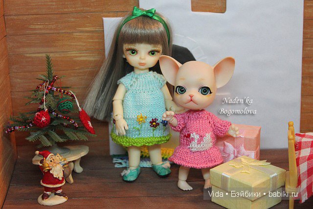 Новый год в Волшебном Лесу. Hujoo baby и Pang Ju