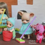 Генеральная уборка. Huoo Baby, Brownie little comfort, Pang-Ju