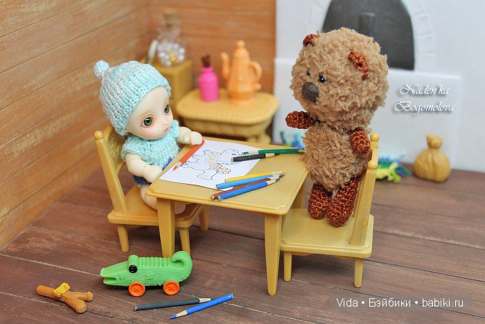 Микки рисует (Brownie Small Comfort, Hujoo Baby) (фото 7)