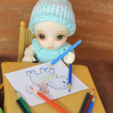 Микки рисует (Brownie Small Comfort, Hujoo Baby)
