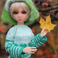 Миленка и осенние листики (Миленка от Studio Milim)