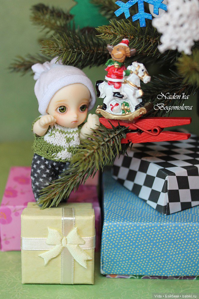 Микки и Миленка украшают ёлочку (Felix Small Comfort и Миленка от Studio Milim) (фото 5)
