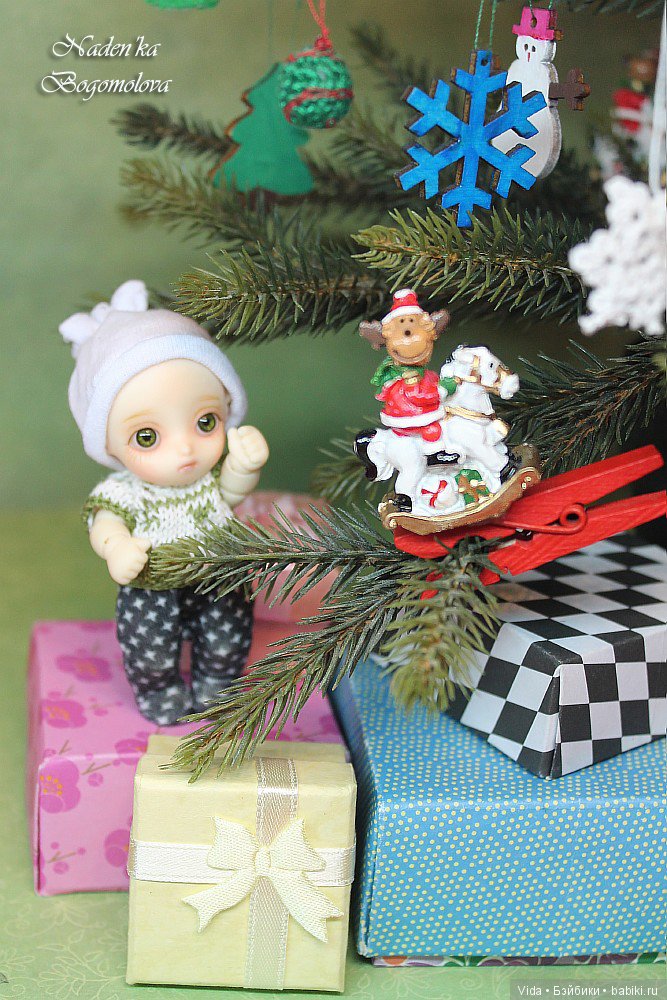 Микки и Миленка украшают ёлочку (Felix Small Comfort и Миленка от Studio Milim) (фото 4)