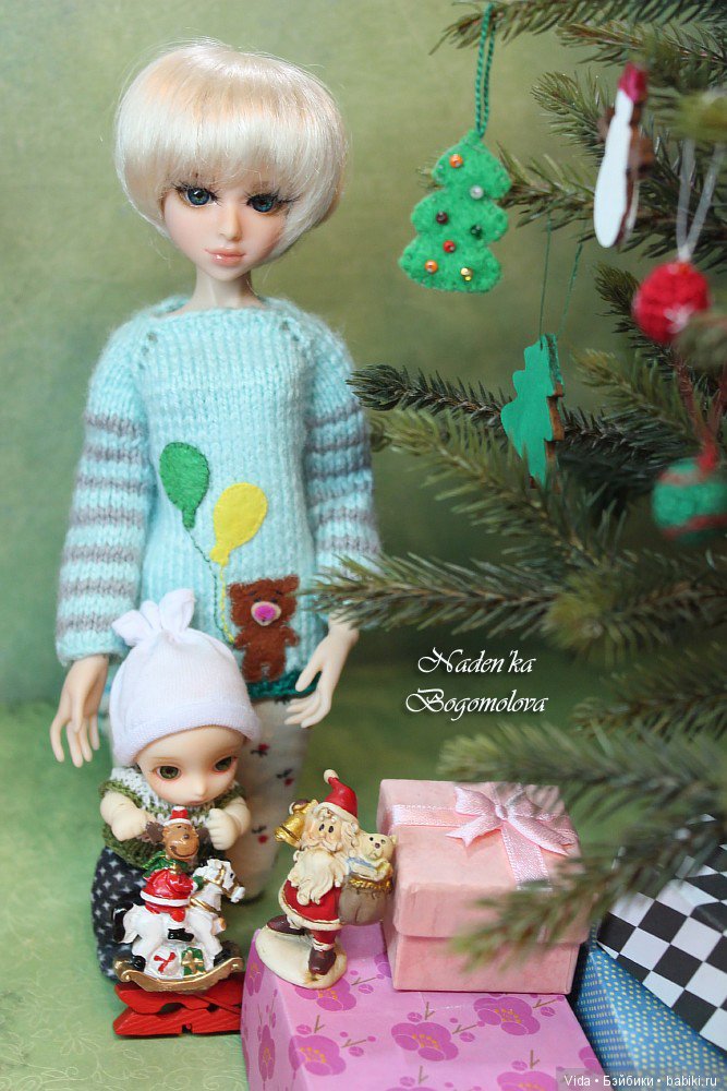 Микки и Миленка украшают ёлочку (Felix Small Comfort и Миленка от Studio Milim) (фото 9)