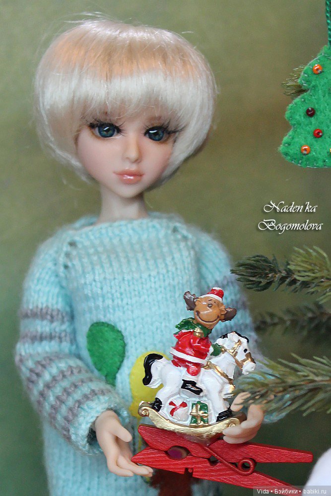 Микки и Миленка украшают ёлочку (Felix Small Comfort и Миленка от Studio Milim) (фото 7)