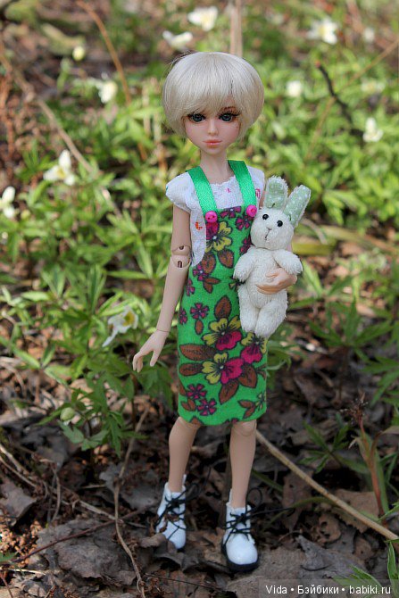 Весна... Кукла Миленка от Studio Milim