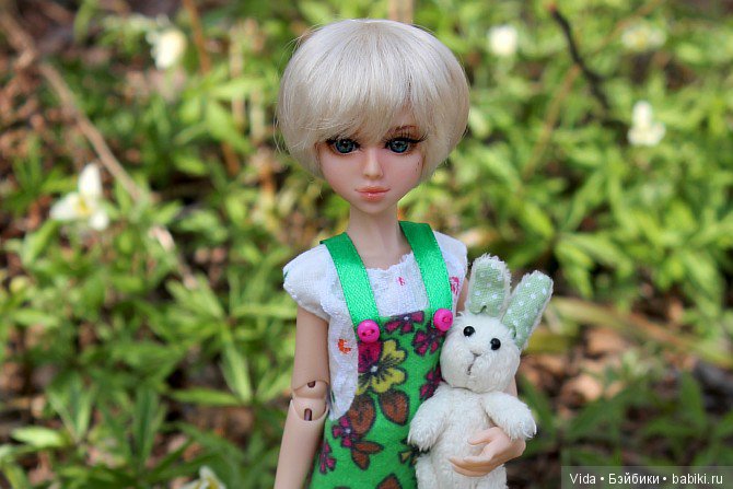 Весна... Кукла Миленка от Studio Milim