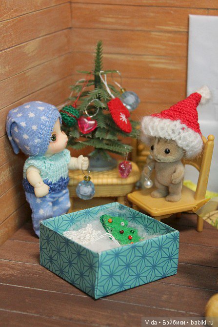 Подготовка к Новому году в домике у Миу, Hujoo Baby, Brownie Little Comfort, Pang-ju