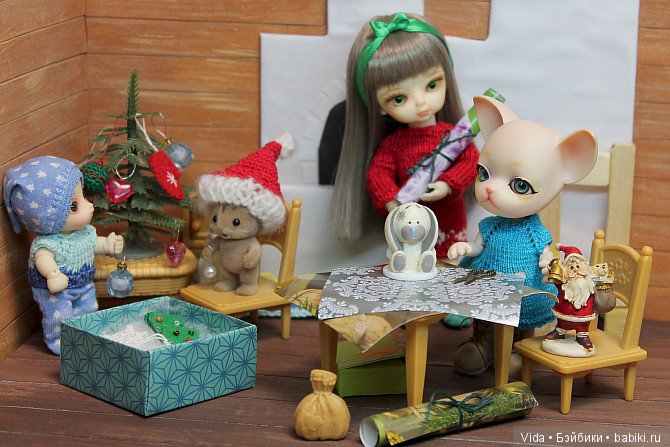 Подготовка к Новому году в домике у Миу, Hujoo Baby, Brownie Little Comfort, Pang-ju