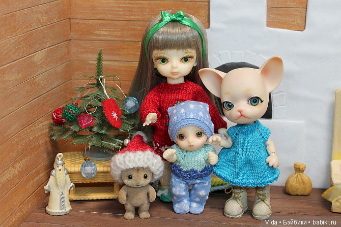 Подготовка к Новому году в домике у Миу, Hujoo Baby, Brownie Little Comfort, Pang-ju