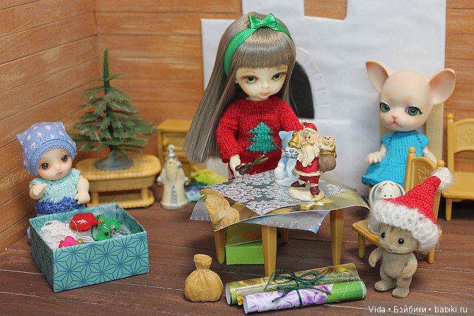 Подготовка к Новому году в домике у Миу, Hujoo Baby, Brownie Little Comfort, Pang-ju