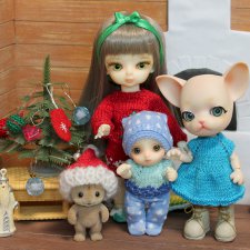 Подготовка к Новому году в домике у Миу, Hujoo Baby, Brownie Little Comfort, Pang-ju