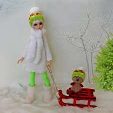 Зима-зима. Миленка от Studio Milim