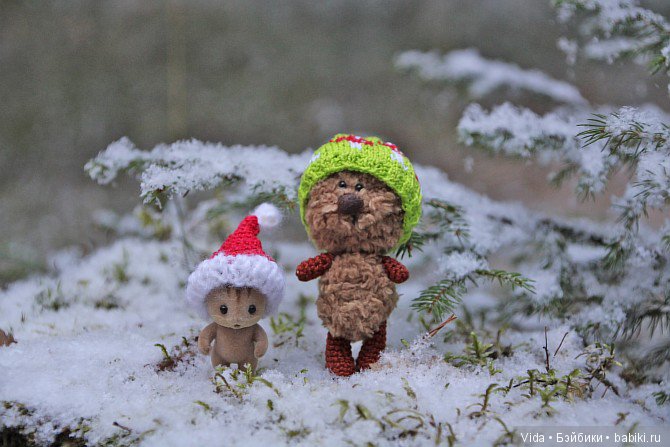 Пушистый снег — Домашние фото авторских игрушек: Тедди (фото 3)