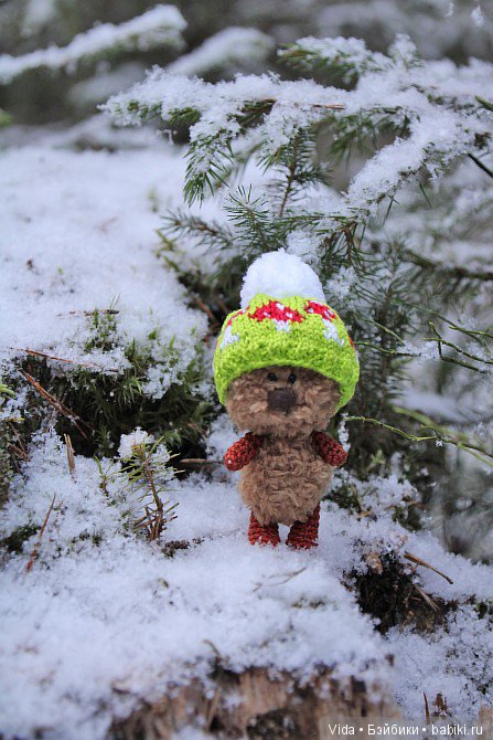 Пушистый снег — Домашние фото авторских игрушек: Тедди (фото 4)