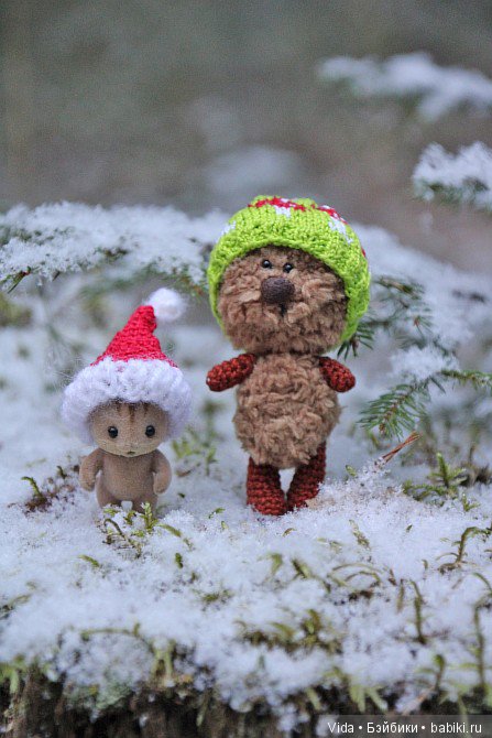 Пушистый снег — Домашние фото авторских игрушек: Тедди (фото 2)