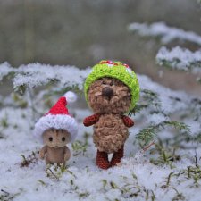 Пушистый снег