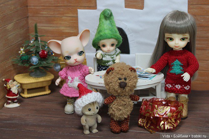 Новогодние открытки. Hujoo Baby, Felix (Brownie) Small Comfort (фото 9)