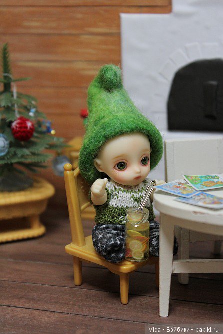Новогодние открытки. Hujoo Baby, Felix (Brownie) Small Comfort (фото 4)