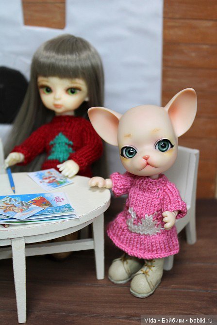 Новогодние открытки. Hujoo Baby, Felix (Brownie) Small Comfort (фото 5)