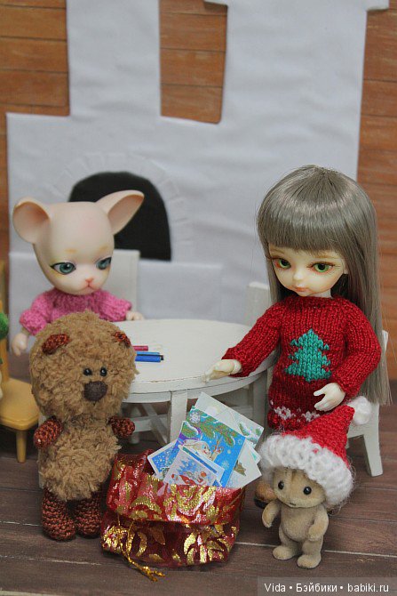 Новогодние открытки. Hujoo Baby, Felix (Brownie) Small Comfort