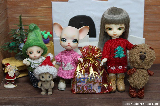 Новогодние открытки. Hujoo Baby, Felix (Brownie) Small Comfort