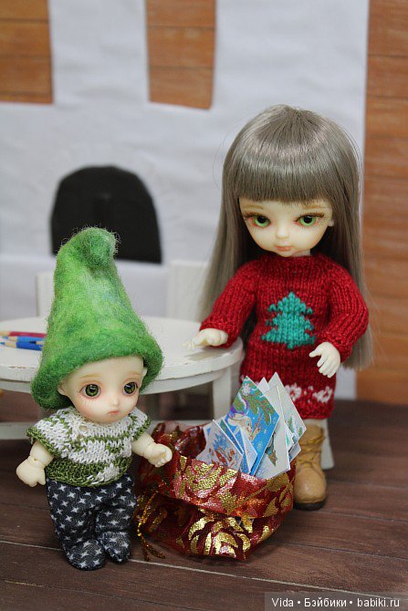 Новогодние открытки. Hujoo Baby, Felix (Brownie) Small Comfort