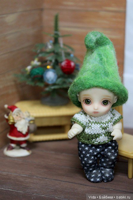 Новогодние открытки. Hujoo Baby, Felix (Brownie) Small Comfort