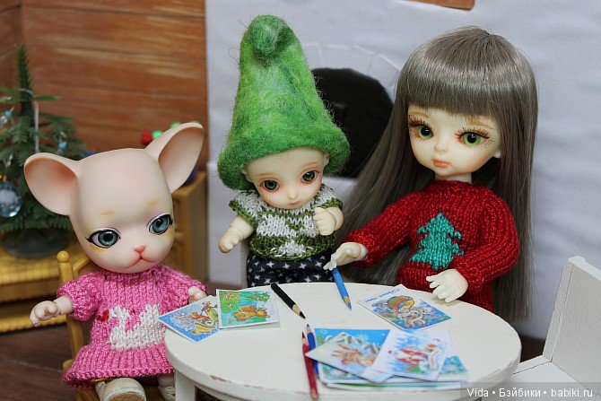 Новогодние открытки. Hujoo Baby, Felix (Brownie) Small Comfort (фото 8)