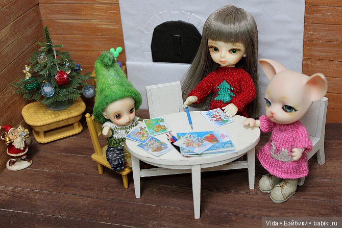 Новогодние открытки. Hujoo Baby, Felix (Brownie) Small Comfort (фото 6)