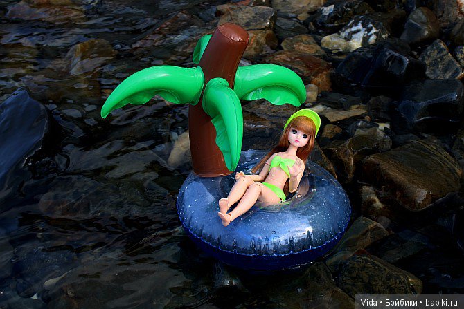 Ликка на море — Куклы Takara Tomy (Такара): Licca (Ликка)