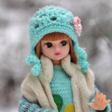 Ликка в снежном лесу