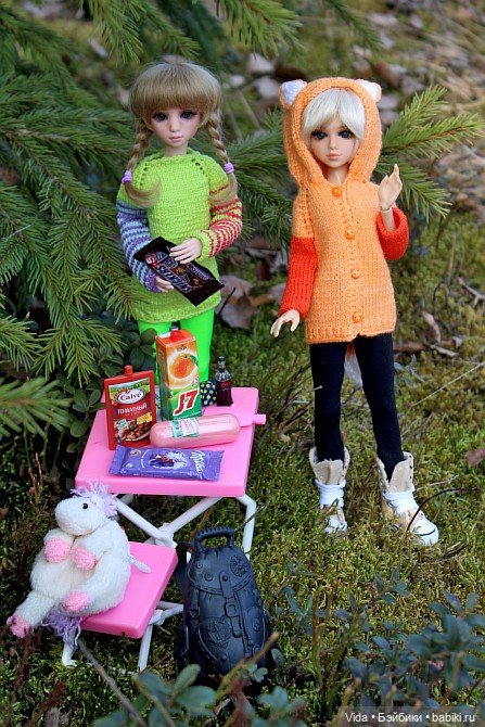 Пикничок Марго и Миленки. Studio Milim