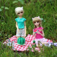 Самый вкусный арбузик! Миленка и Марго от Studio Milim