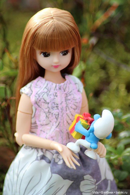 В гостях у Смурфиков — Куклы Takara Tomy (Такара): Licca (Ликка) (фото 10)