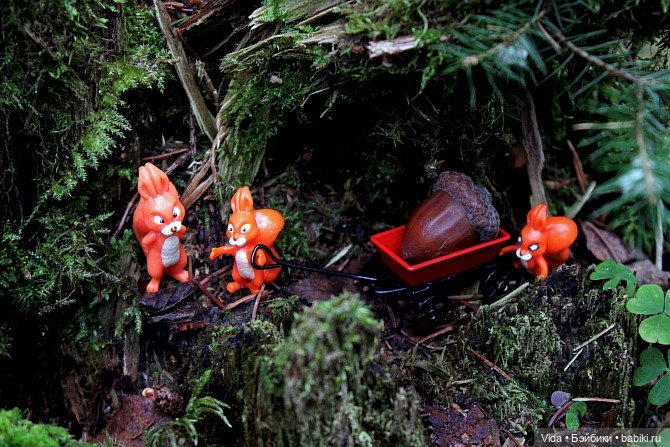 Ликка и белочки — Куклы Takara Tomy (Такара): Licca (Ликка) (фото 9)