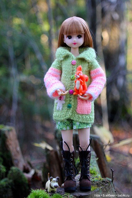 Ликка и белочки — Куклы Takara Tomy (Такара): Licca (Ликка) (фото 7)