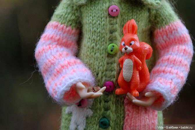 Ликка и белочки — Куклы Takara Tomy (Такара): Licca (Ликка) (фото 5)