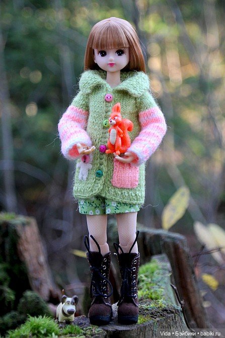 Ликка и белочки — Куклы Takara Tomy (Такара): Licca (Ликка) (фото 4)