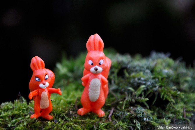 Ликка и белочки — Куклы Takara Tomy (Такара): Licca (Ликка)