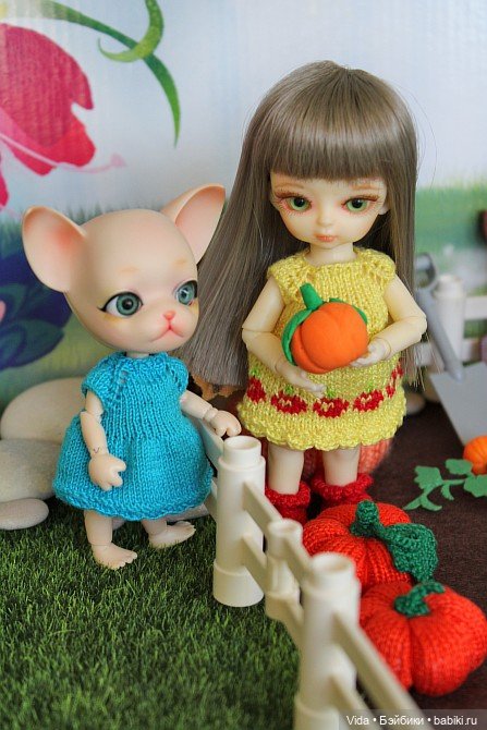 Урожай тыквочек — Фотоистории с куклами BJD (БЖД): сериалы (фото 10)