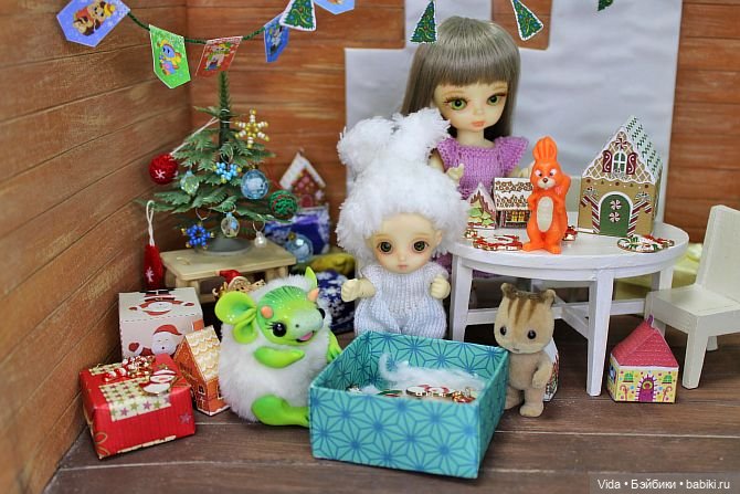 Новый год в домике феечки Миу (фото 6)