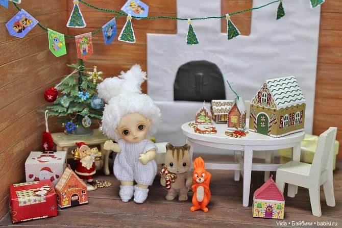 Новый год в домике феечки Миу